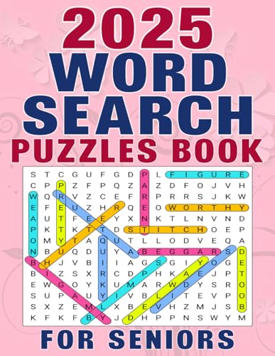 2025 Word Search Puzzles Book For Seniors von Independently published