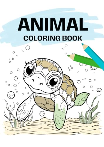 Animal coloring book