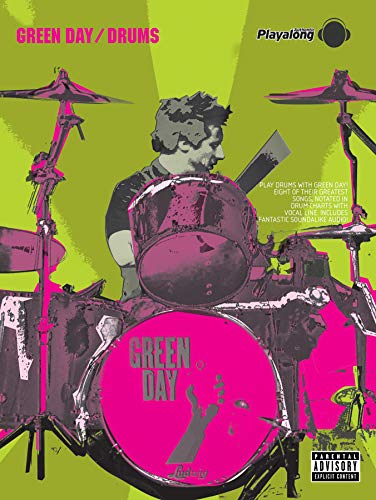 Green Day Authentic Drums Playalong: Drum charts with vocal line. With authentic Playalong