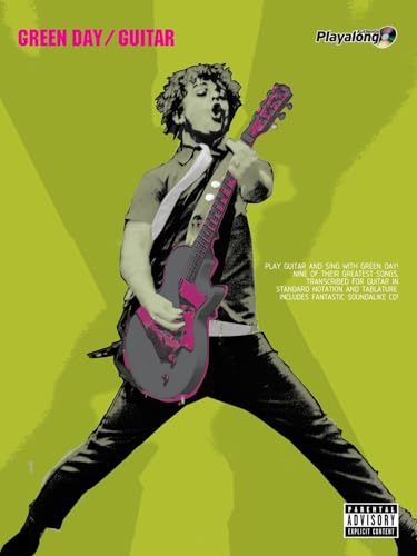 Green Day / Guitar, w. Audio-CD: Play Guitar and Sing with Green Day! Nine of their Greatest Songs, Transcribed for Guitar in Standard Notation and ... Soundalike CD with Authentic Playalong! von Faber Music