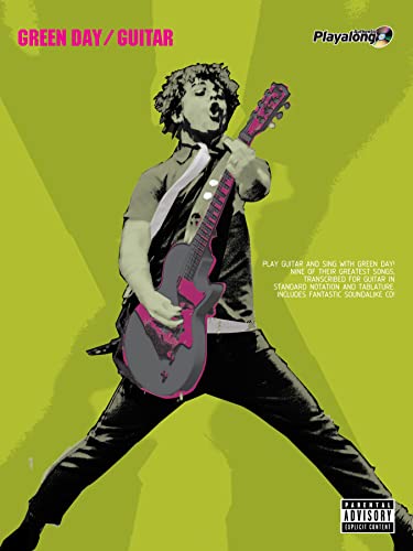 Green Day / Guitar, w. Audio-CD: Play Guitar and Sing with Green Day! Nine of their Greatest Songs, Transcribed for Guitar in Standard Notation and ... Soundalike CD with Authentic Playalong!