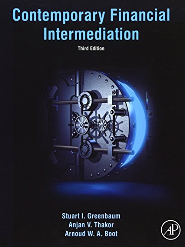 Contemporary Financial Intermediation von Academic Press