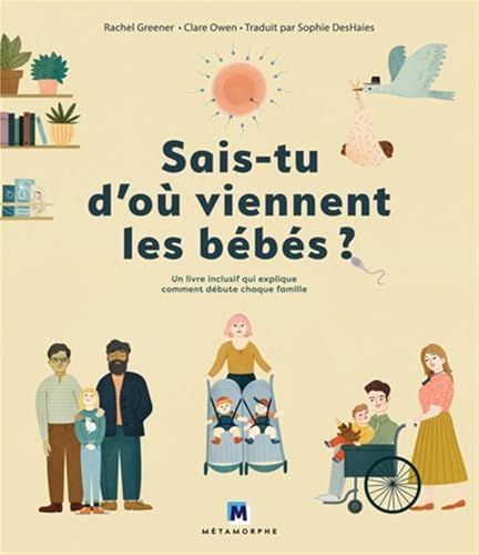 Sais-tu d'où viennent les bébés ?: Un livre inclusif qui explique comment débute chaque famille von METAMORPHE