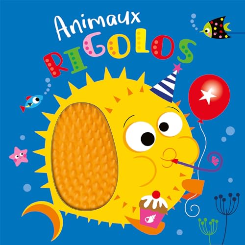 LIVRE A TOUCHER SILICONE - ANIMAUX RIGOLOS