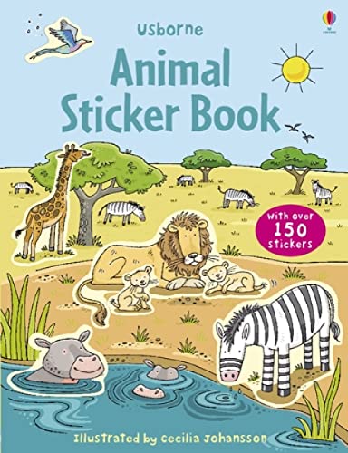 Animal Sticker Book (Usborne Sticker Books) (First Sticker Books)