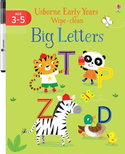 Big Letters (Usborne Early Years Wipe-Clean): Usborne Publishing Ltd von Usborne GB