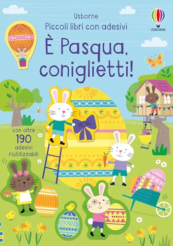 È Pasqua, coniglietti! Ediz. a colori (Piccoli libri con adesivi) von Usborne