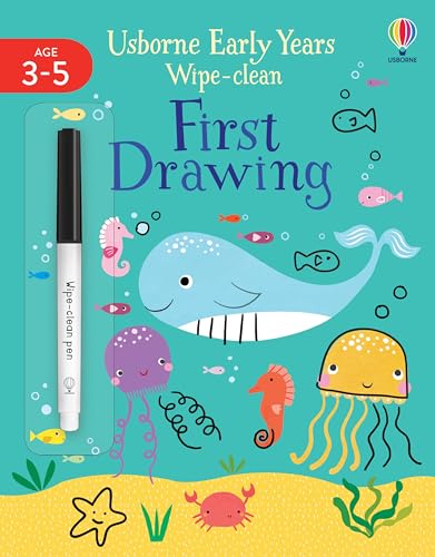 Early Years Wipe-Clean First Drawing (Usborne Early Years Wipe-clean, 20) von Usborne