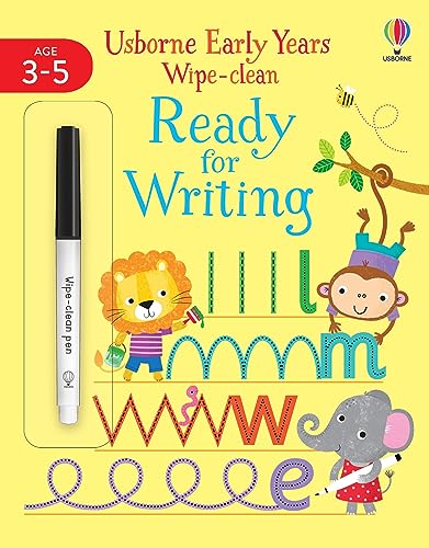 Early Years Wipe-Clean Ready for Writing: 1 (Usborne Early Years Wipe-clean)