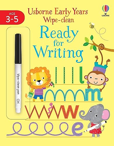 Early Years Wipe-Clean Ready for Writing: 1 (Usborne Early Years Wipe-clean) von USBORNE CAT ANG