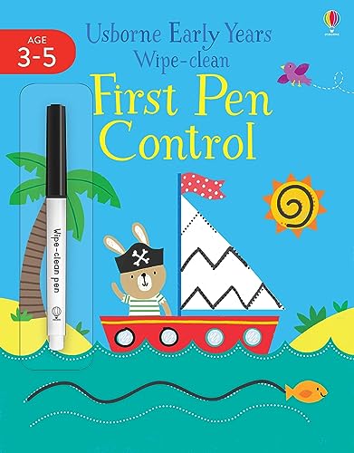 First Pen Control (Usborne Early Years Wipe-Clean): 1 von Usborne Publishing Ltd