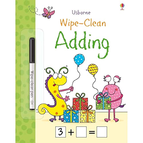 Wipe-Clean Adding (Wipe-Clean Books): 1