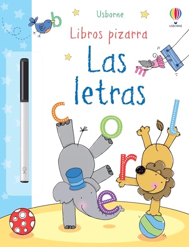 Las letras (Libros pizarra para practicar) von Ediciones Usborne