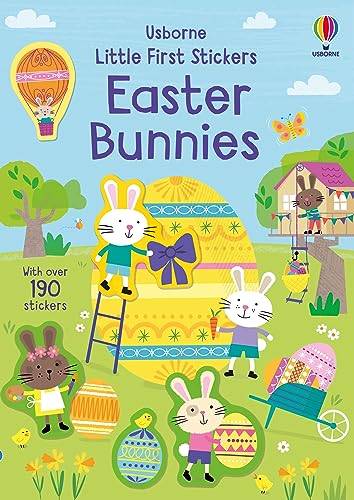 Little First Sticker Book Easter Bunnies: An Easter And Springtime Book For Children (Little First Stickers) von Usborne Publishing Ltd