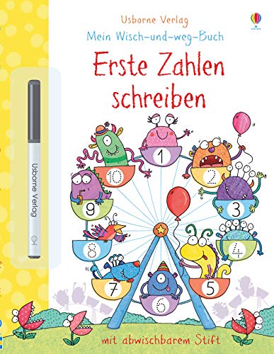 Mein Wisch-und-weg-Buch: Erste Zahlen schreiben: mit abwischbarem Stift (Meine Wisch-und-weg-Bücher)
