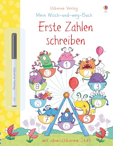 Mein Wisch-und-weg-Buch: Erste Zahlen schreiben: mit abwischbarem Stift (Meine Wisch-und-weg-Bücher)