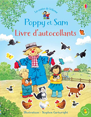 Poppy et Sam - Livre d'autocollants Poppy et Sam - Livre d'autocollants