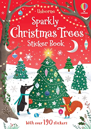 Sparkly Christmas Trees: Sticker Book (Sparkly Sticker Books) von Usborne