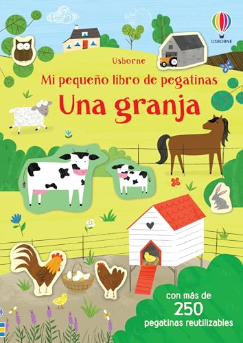 Una granja (Mi pequeño libro de pegatinas) von Ediciones Usborne