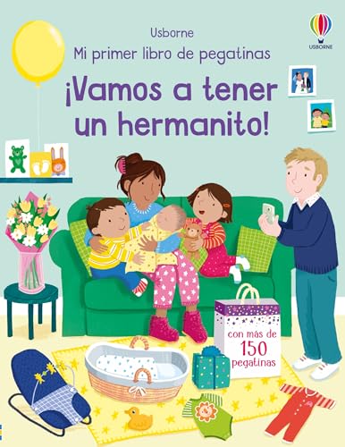 ¡Vamos a tener un hermanito! (Mi primer libro de pegatinas) von Ediciones Usborne