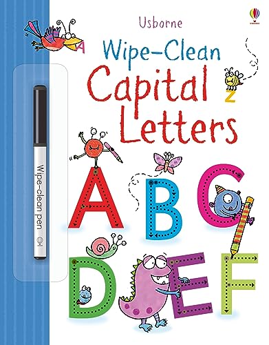 Wipe-Clean Capital Letters (Wipe Clean Books): 1