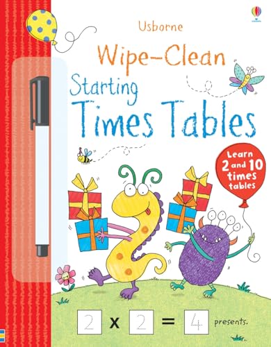 Wipe-clean Starting Times Tables (Wipe-clean Books)