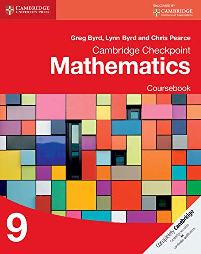 Cambridge Checkpoint Mathematics Coursebook 9 (Cambridge International Examinations) von Cambridge University Press