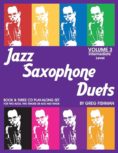 Jazz Saxophone Duets Volume 3 von Greg Fishman Jazz Studios