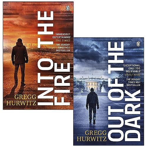 Orphan X Thriller Series 2 Books Collection Set By Gregg Hurwitz (Into the Fire [Hardcover], Out of the Dark)