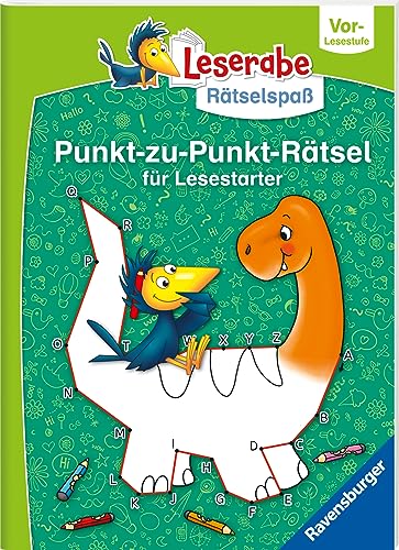 Ravensburger Leserabe Rätselspaß: Punkt-zu-Punkt-Rätsel für Lesestarter - Vor-Lesestufe, Rätselbuch ab 5 Jahre Ravensburger Leserabe Rätselspaß: Punkt-zu-Punkt-Rätsel für Lesestarter - Vor-Lesestufe, Rätselbuch ab 5 Jahre von Ravensburger