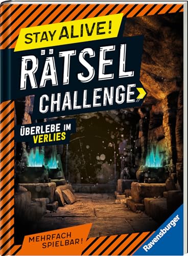 Ravensburger Stay alive! Rätsel-Challenge - Überlebe im Verlies - Rätselbuch für Gaming-Fans ab 8 Jahren Ravensburger Stay alive! Rätsel-Challenge - Überlebe im Verlies - Rätselbuch für Gaming-Fans ab 8 Jahren