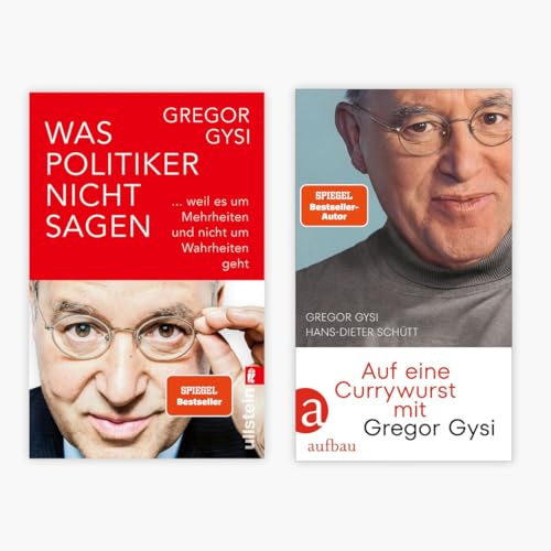 Was Politiker nicht sagen + Auf eine Currywurst mit Gregor Gysi + 1 exklusives Postkartenset