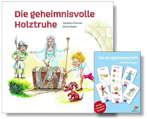Basisset Buch "Die geheimnisvolle Holztruhe" und Charakterkarten: Basisset: Buch und Charakterkarten Burggemeinschaft mit Anleitung Basisset Buch "Die geheimnisvolle Holztruhe" und Charakterkarten: Basisset: Buch und Charakterkarten Burggemeinschaft mit Anleitung