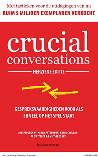 Crucial conversations: gespreksvaardigheden voor als er veel op het spel staat