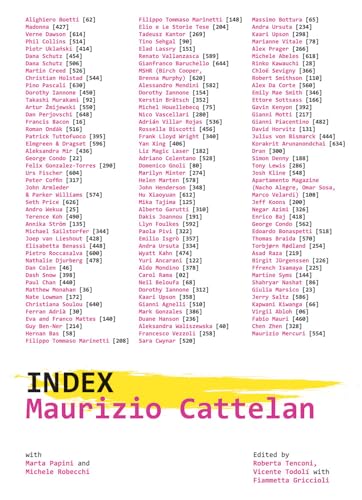 Maurizio Cattelan: Index (Grandi libri illustrati)