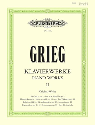 Klavier Kompositionen op.1, 3, 6, 16, 24, 28, 29, 41, 52, 73 (Edition Peters)