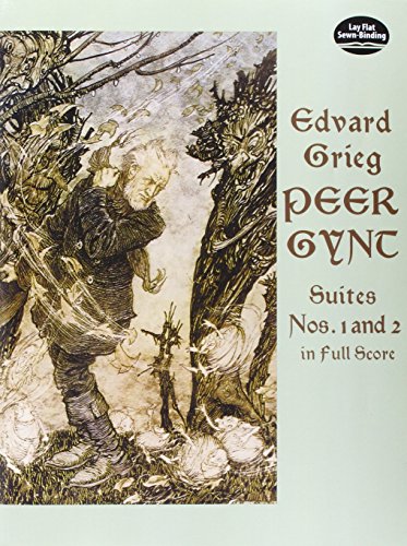 Grieg Peer Gynt Suites Nos 1 And 2 Full Score (Dover Orchestral Music Scores) von Dover Publications