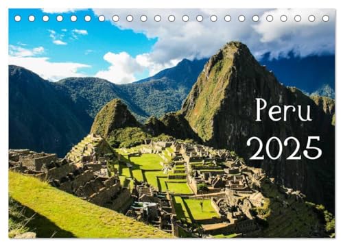 Peru 2025 (Tischkalender 2025 DIN A5 quer), CALVENDO Monatskalender von CALVENDO