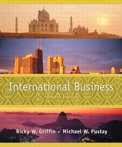 International Business: A Managerial Perspective. International Edition