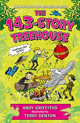 The 143-Story Treehouse: Camping Trip Chaos! (13-Story Treehouse) von Square Fish