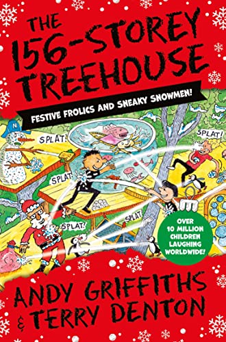 The 156-Storey Treehouse: Festive Frolics and Sneaky Snowmen! (The Treehouse Series, 12) von MACMILLAN