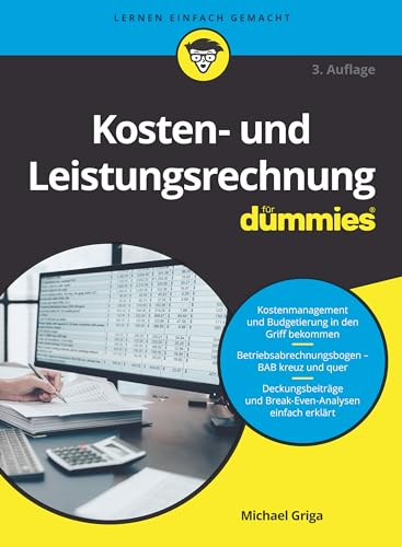 Kosten- und Leistungsrechnung für Dummies von Wiley-VCH