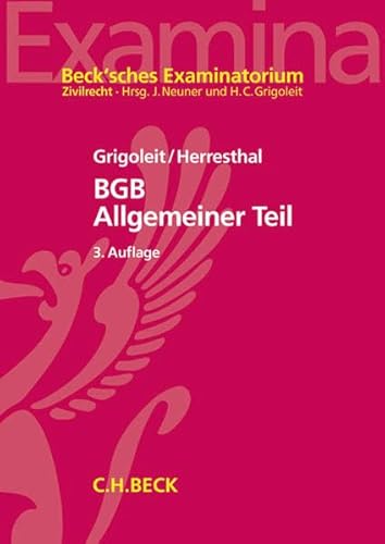 BGB Allgemeiner Teil