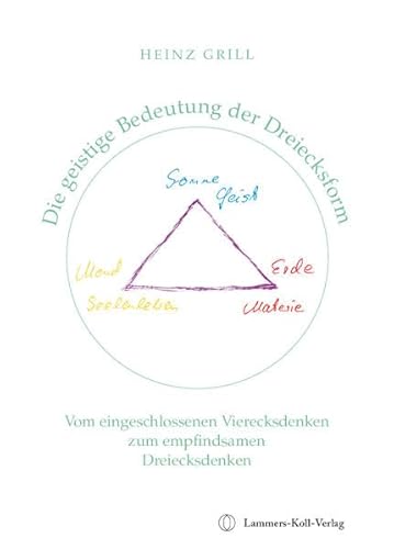 Die geistige Bedeutung der Dreiecksform: Vom eingeschlossenen Vierecksdenken zum empfindsamen Dreiecksdenken