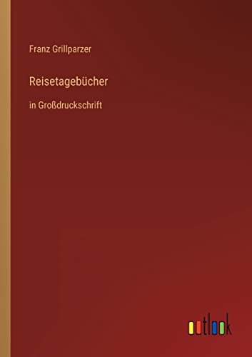 Reisetagebücher: in Großdruckschrift