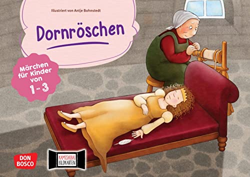 Dornröschen. Kamishibai Bildkartenset: Märchen für Kinder von 1 bis 3. Mit Krippenkindern Märchenklassiker entdecken: einfache Handlung & Bilder. Zur ... Erzähltheater mit Kindern unter drei Jahren) von Don Bosco