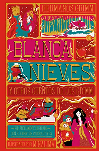 Blancanieves: y otros cuentos de los Grimm (Clásicos ilustrados de MinaLima) von FOLIOSCOPIO