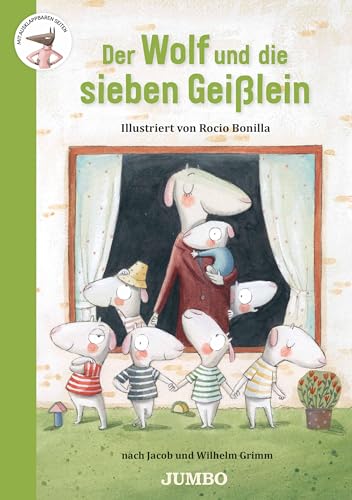 Der Wolf und die sieben Geißlein: Bilderbuch (Rocio Bonillas bunte Welt)