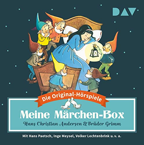 Meine Märchen-Box – Die 34 schönsten Märchen-Hörspiele: Hörspiele mit Eduard Marks, Hans Paetsch, Volker Lechtenbrink u.v.a. (6 CDs)