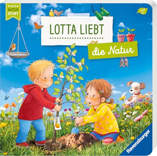 Lotta liebt die Natur - Sach-Bilderbuch über Umweltschutz ab 2 Jahre, Kinderbuch ab 2 Jahre, erstes Sachwissen, Pappbilderbuch von Ravensburger Verlag GmbH